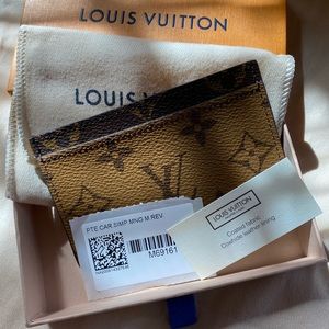 Louis Vuitton Reverse Card Holder